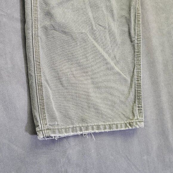 Carhartt B11 MOS Dungaree Fit Work Pants Men’s 38"x30" Moss Green  A3-29 - Picture 3 of 7